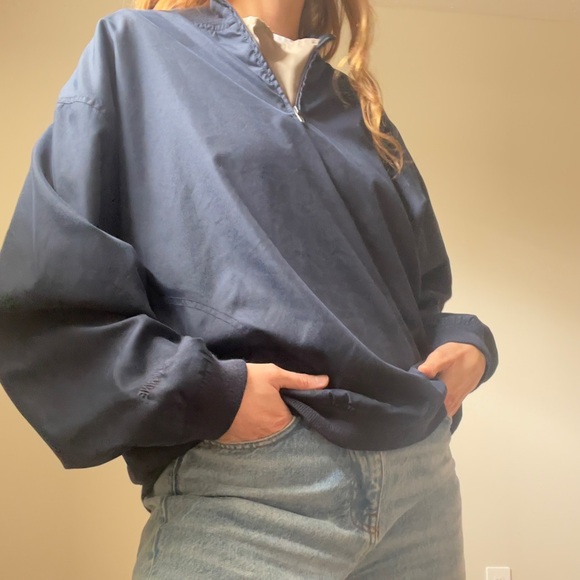 Vintage Water Repellent Spring Golf Jacket - with Pockets!!! - Picture 3 of 9